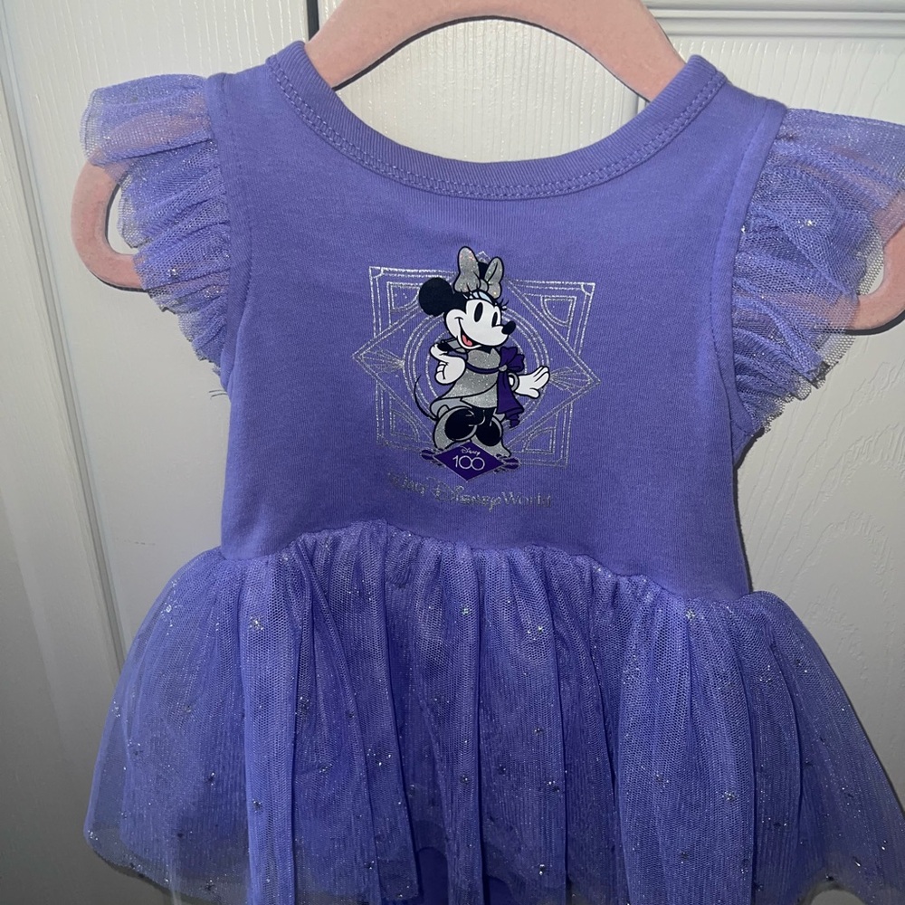 Purple Minnie Mouse Dress